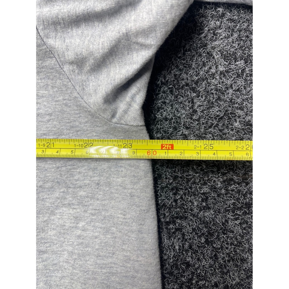 CSG Mens 2XL Heather Gray Short Sleeve 100% Cotton Crewneck T-Shirt Basic Tee - Picture 4 of 5